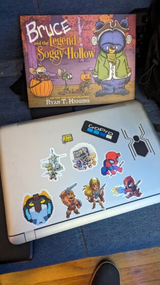 old friend and old laptop