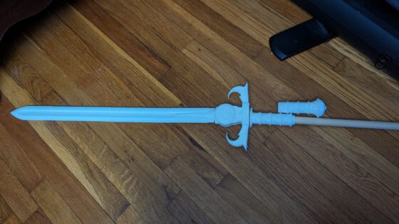 Fully Printed Sword of Omens