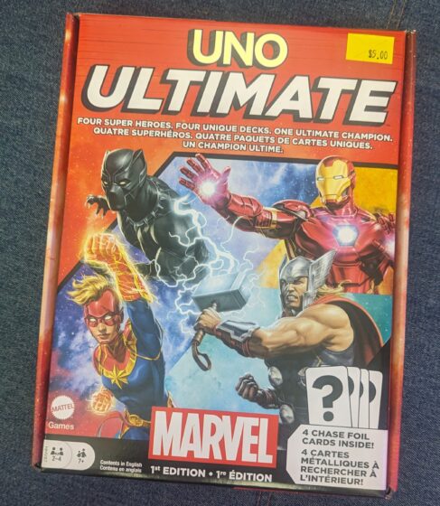 Marvel Uno for Andy