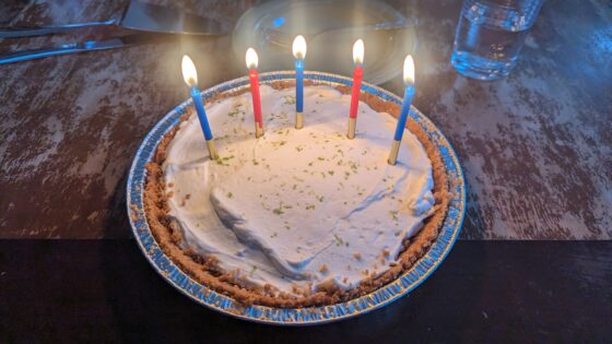 key lime pie birthday