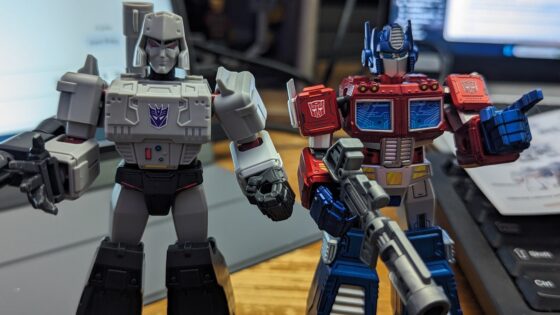 Optimus and Megatron