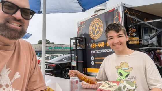 Corndog food truck