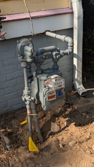 new gas meter