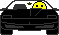 Pac Man Driving KITT
