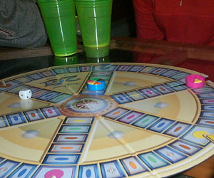 Trivial Pursuit, The men are headed for the middle and victory!