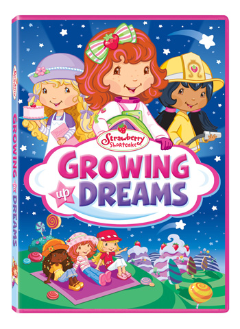 Strawberry Shortcake: Growing Up Dreams DVD Box Art
