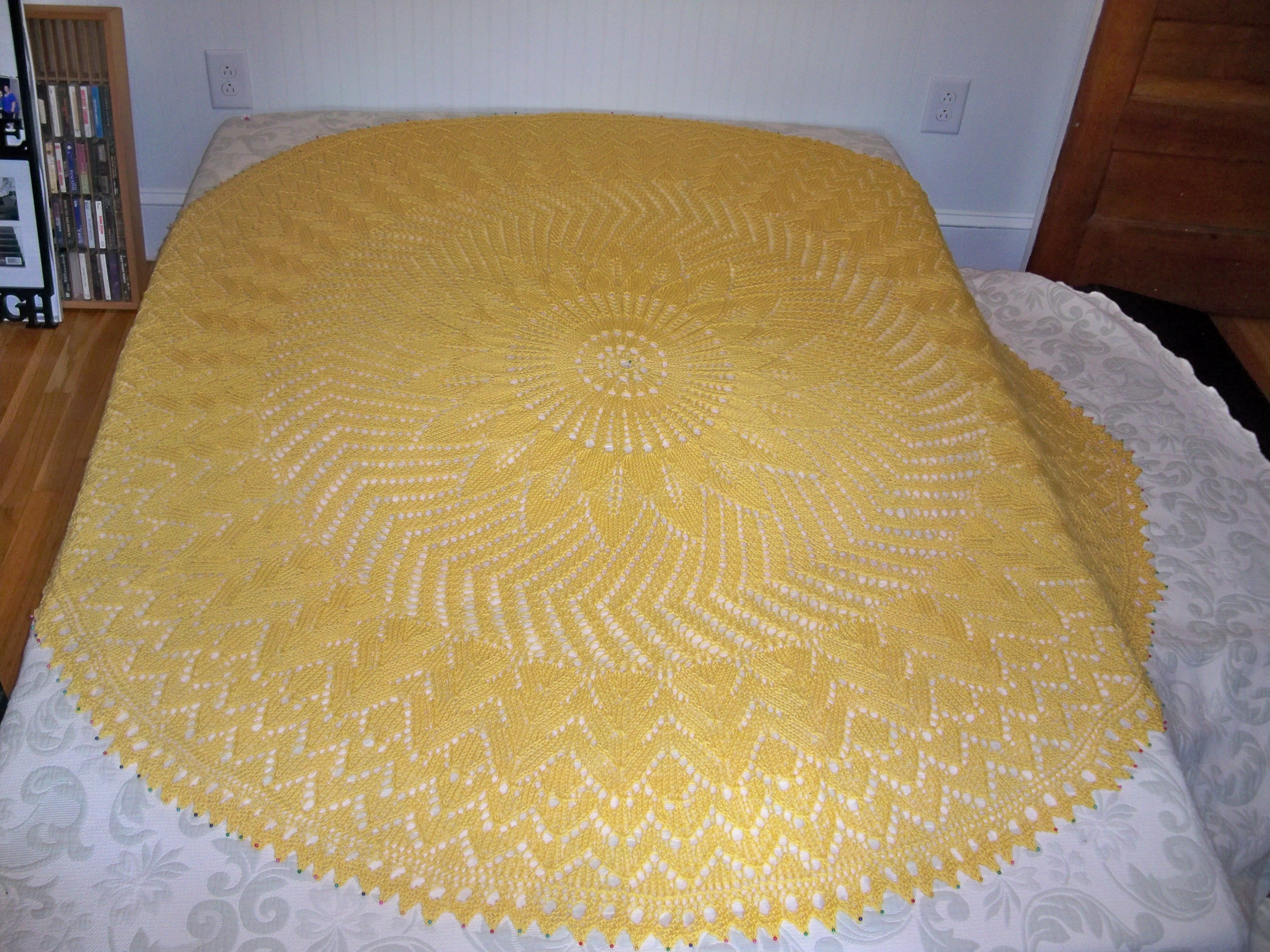 Sunflower blanket