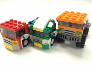 LEGO Big Rigs on Small Scale