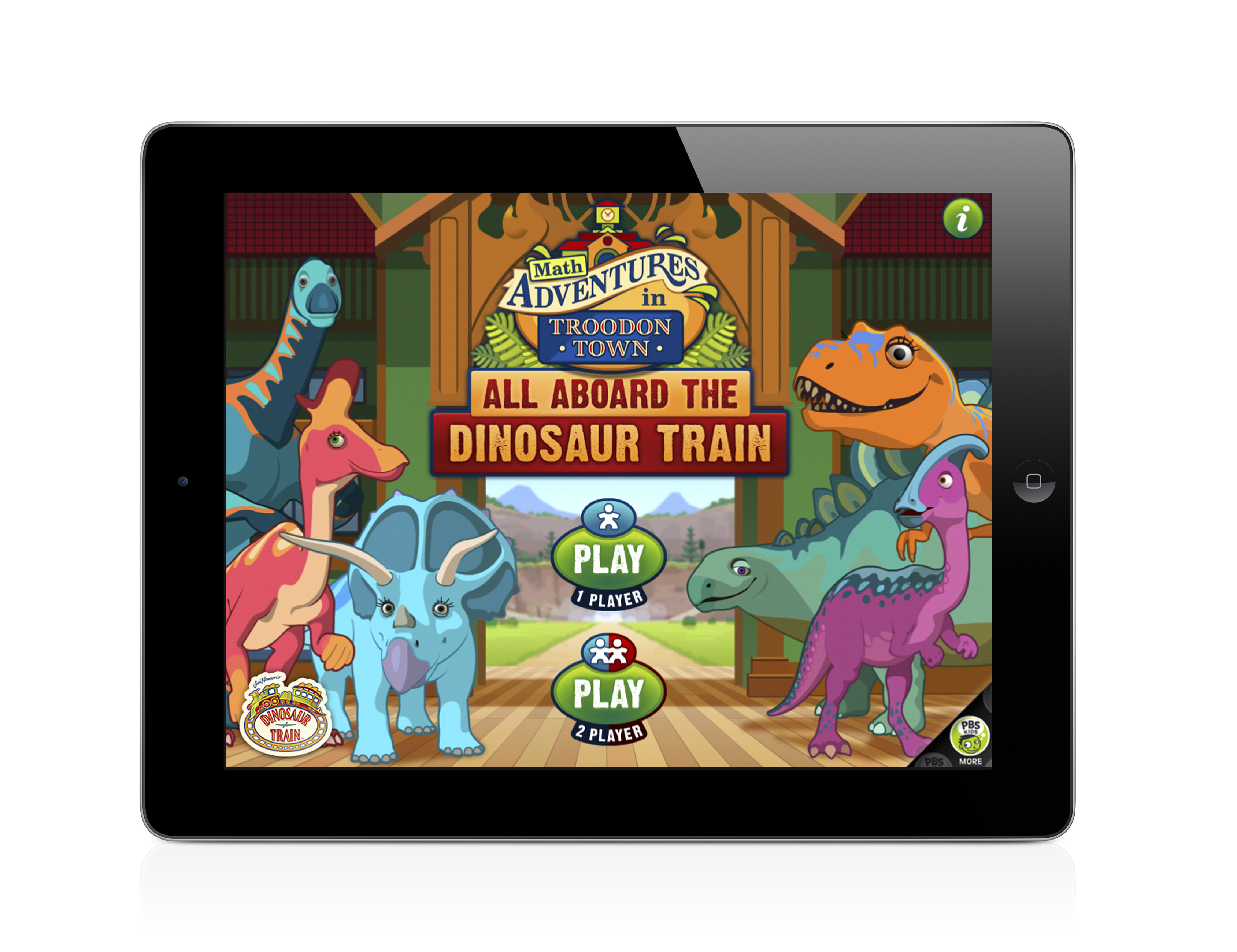 All Aboard the Dinosaur Train! App for iPad Review