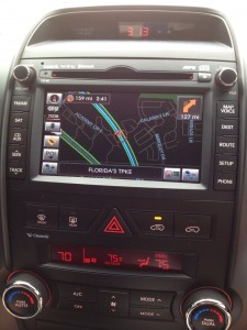 The Kia Sorento Navigation System