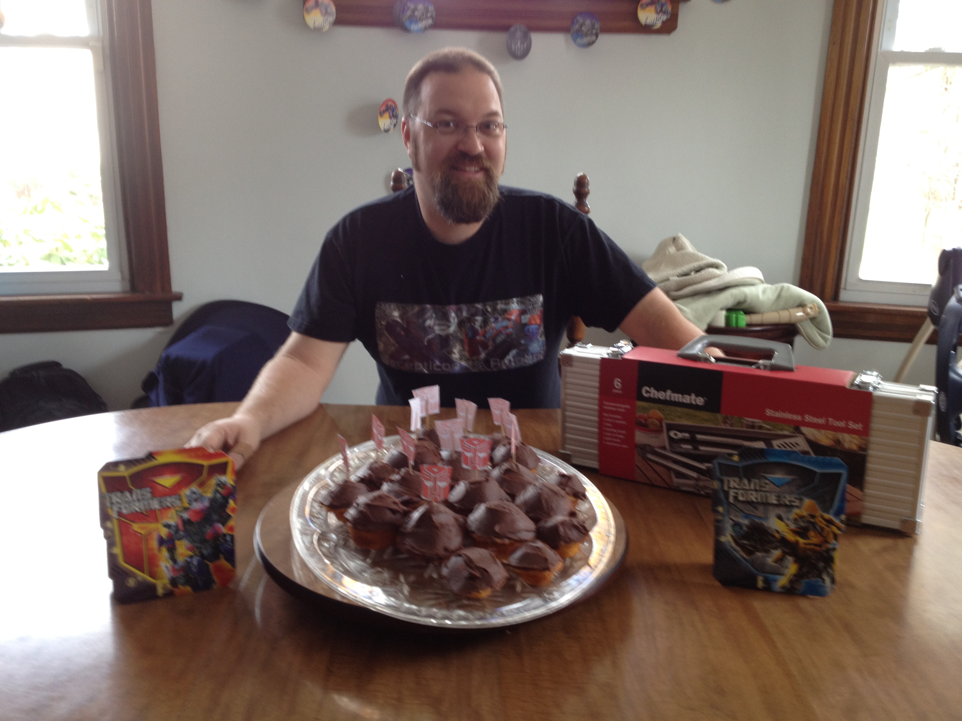 My Transformers Birthday Party. I'm 38