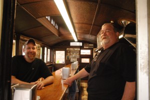 Pat and Fred Casey at Casey's Diner Natick, MA