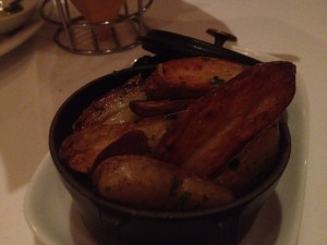 Crispy confit fingerlings