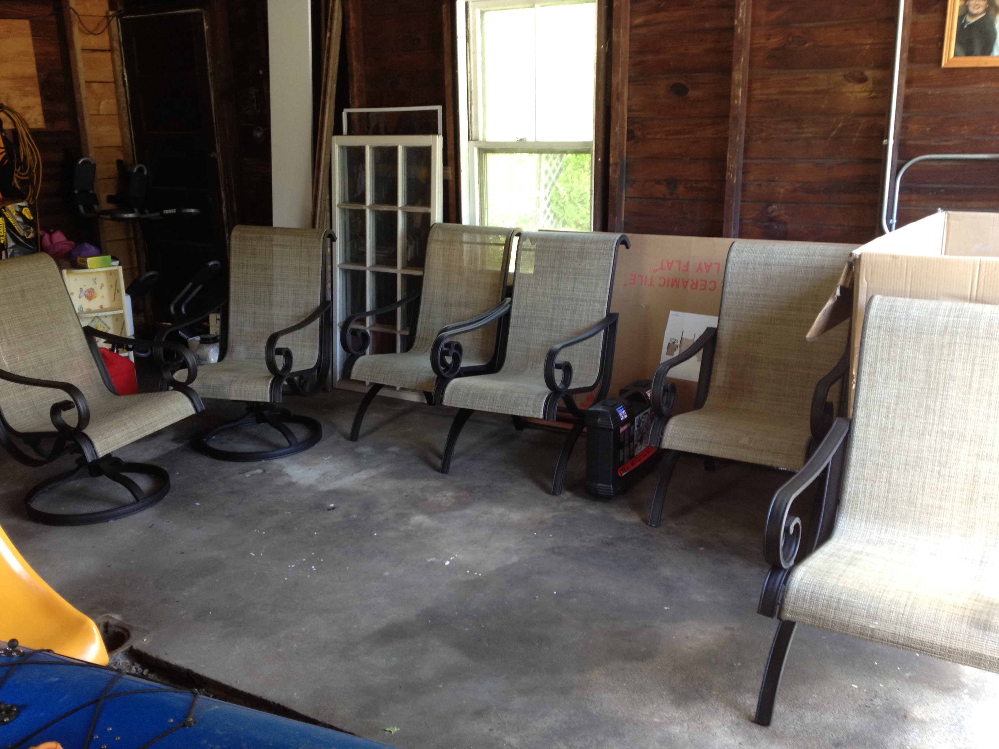 All the Chairs are done