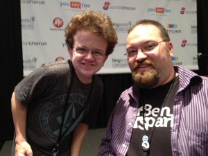 Me and Keenan Cahill at BWENY 2012