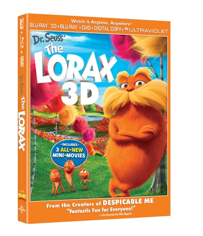 The Lorax on DVD and Blu-ray