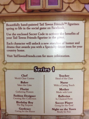 Tail Towns Friends Figurines Box information