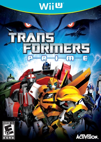 Transformers Prime - Wii U Box Art