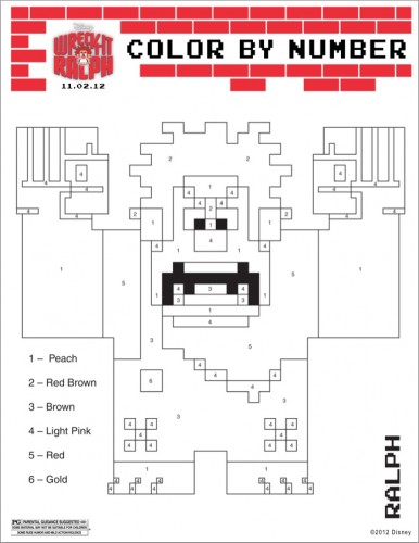 Wreck-it Ralph Coloring Page Image