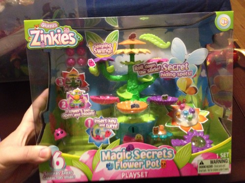 Squinkies Zinkies Magic Secrets Flower Pot