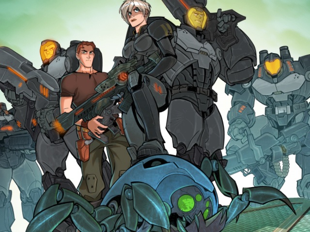 Hero's Duty Interactive Comic Book