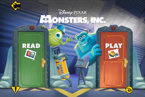 Monsters Inc Storybook Deluxe