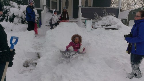 Sledding