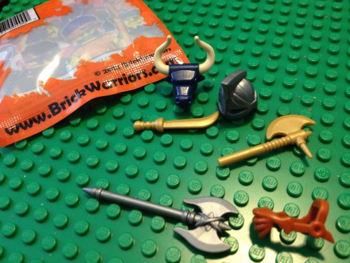 BrickWarriors.com Warrior Pack