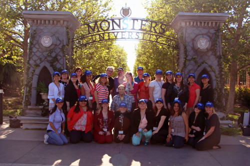 Monsters University Bloggers on Campus high