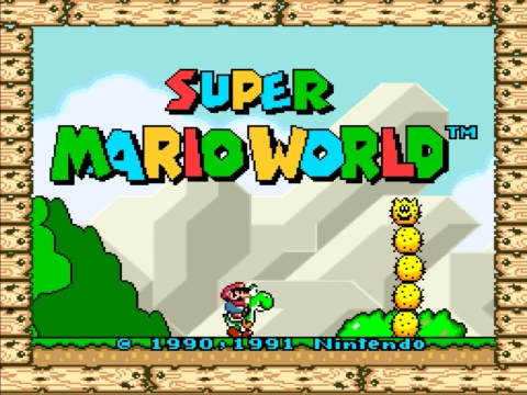 Super Marios World on the Wii U Virtual Console