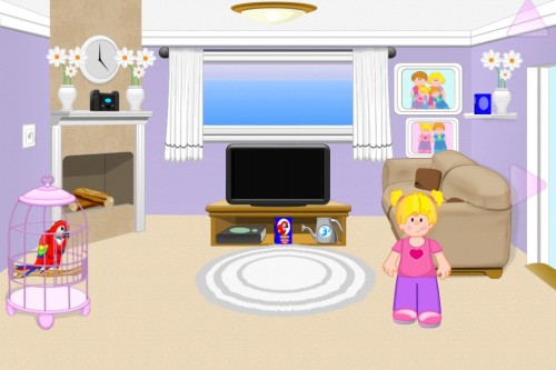 Appventures Virtual Dollhouse Living Room