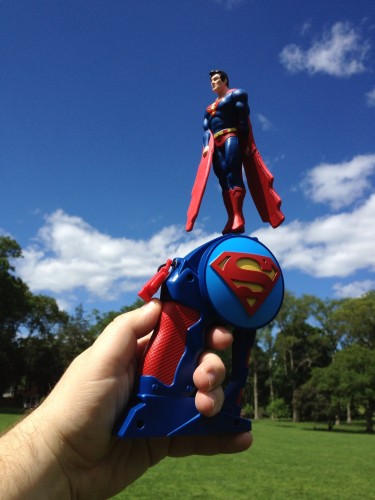 Superman is poised to take flight