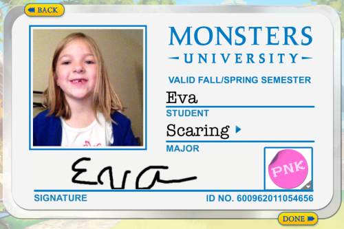 Get Your Monsters University ID