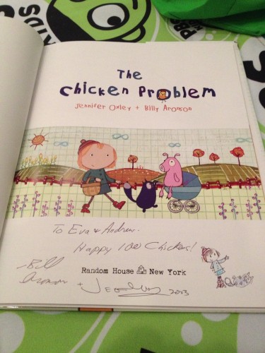 The Peg + Cat book signed