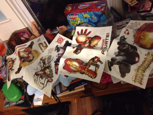 Iron Man 3 RoomMates wall decals