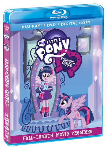 My Little Pony Equestria Girls on Blu-Ray