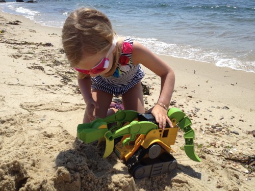 Wrecker Eating Sand Castles