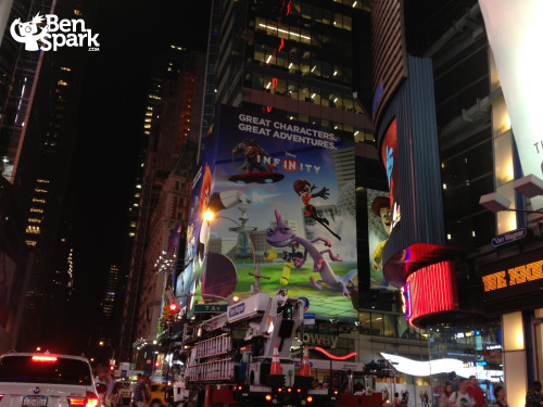 Disney Infinity in Times Square