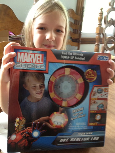 Iron Man Arc Reactor Lab from Uncle Milton's Marvel Science Series