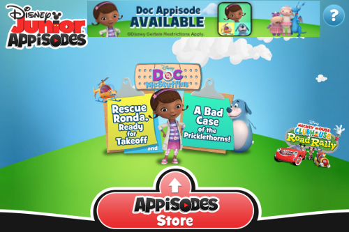 Doc McStuffins Appisode