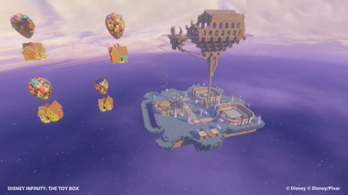 Disney Infinity Floating Castle Toy Box Mode