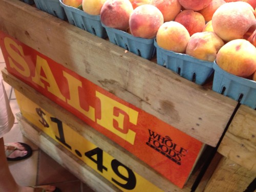 Decent Sales on Peaches