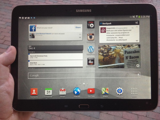 #Shop My Samsung Galaxy Tablet 3 Home Page - #IntelTablets