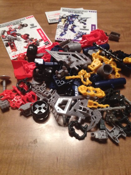 Transformers Construct-Bots Pieces