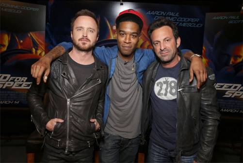 Need for Speed stars Aaron Paul Scott Mescudi and Director Scott Waugh