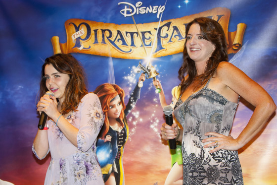 HONOLULU, HI - MARCH 15:  Producer Jenni Magee-Cook (R) is seen during The Pirate Fairy special screening At Disney Aulani Resort on March 15, 2014 in Honolulu, Hawaii.  (Photo by Marco Garcia/Getty Images for The Walt Disney Studios)