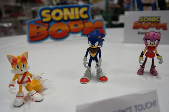 Sonic Boom - Tails, Sonic and Amy figures