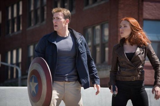 Captain America and Black Widow