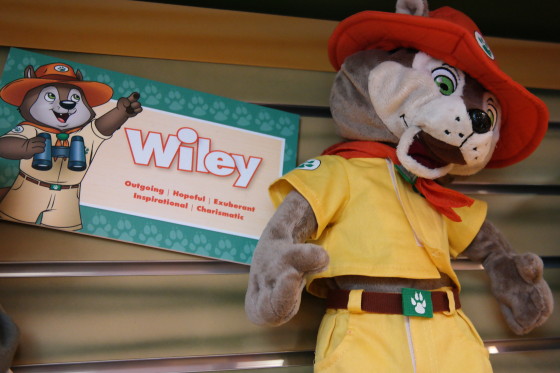 Character Stuffed Animals that you can make and dress at Great Wolf Lodge New England