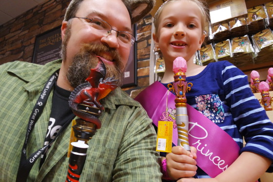 Checking out MagiQuest Wands and Toppers
